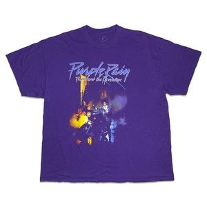 Prince and the Revolution Purple Rain Short Sleeve Band Tee Shirt